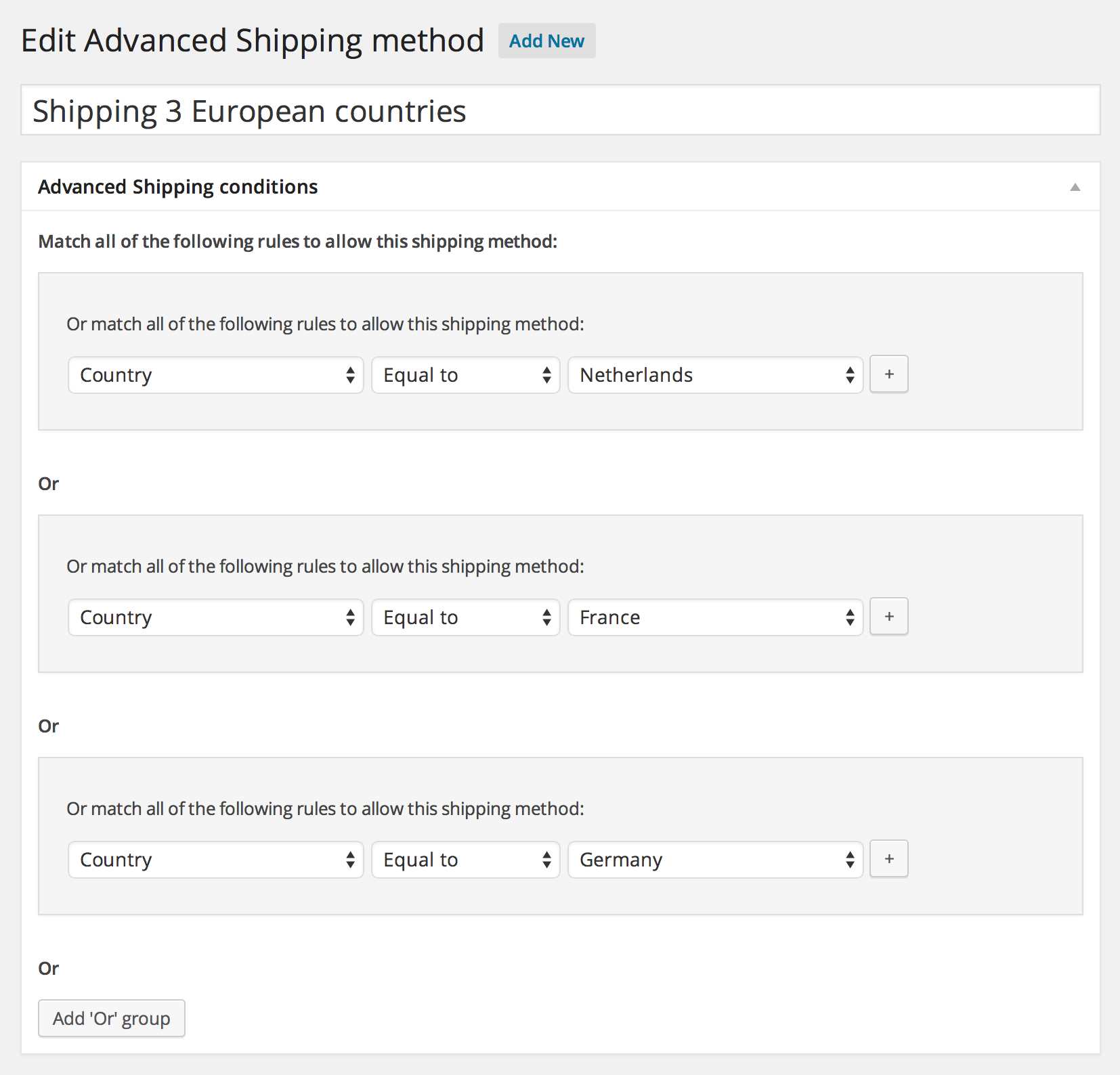 woocommerce advanced shipping packages nulled